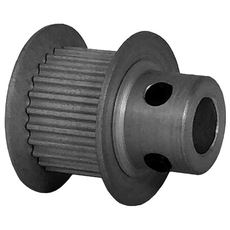 B&B Manufacturing 24-2P09-6FA3, Timing Pulley, Aluminum, Clear Anodized, 24-2P09-6FA3